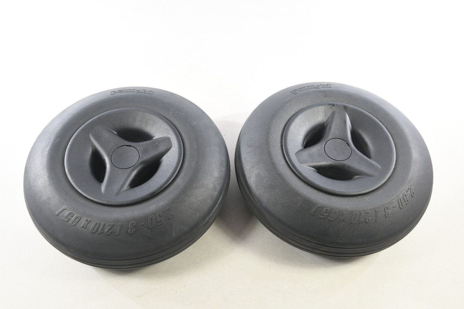 PAIR Permobil 210x65 Caster Wheels Tires F3 F5 M5 Power Chair 8\