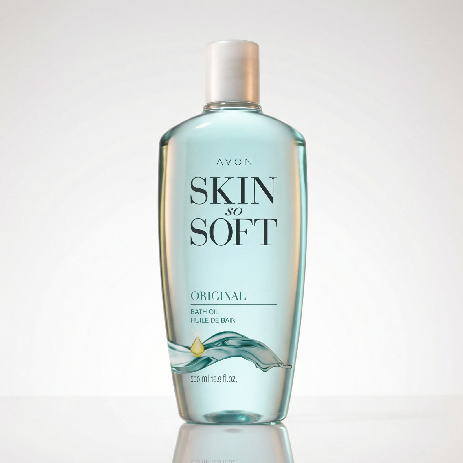 Avon Skin So Soft Original Bath Oil 16.9oz Jojoba Oil Moisturizing Body Oil