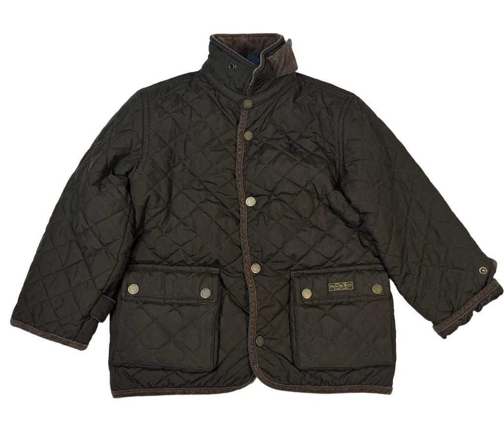 Vintage Polo By Ralph Lauren Quilted Jacket Size 5 Olive green