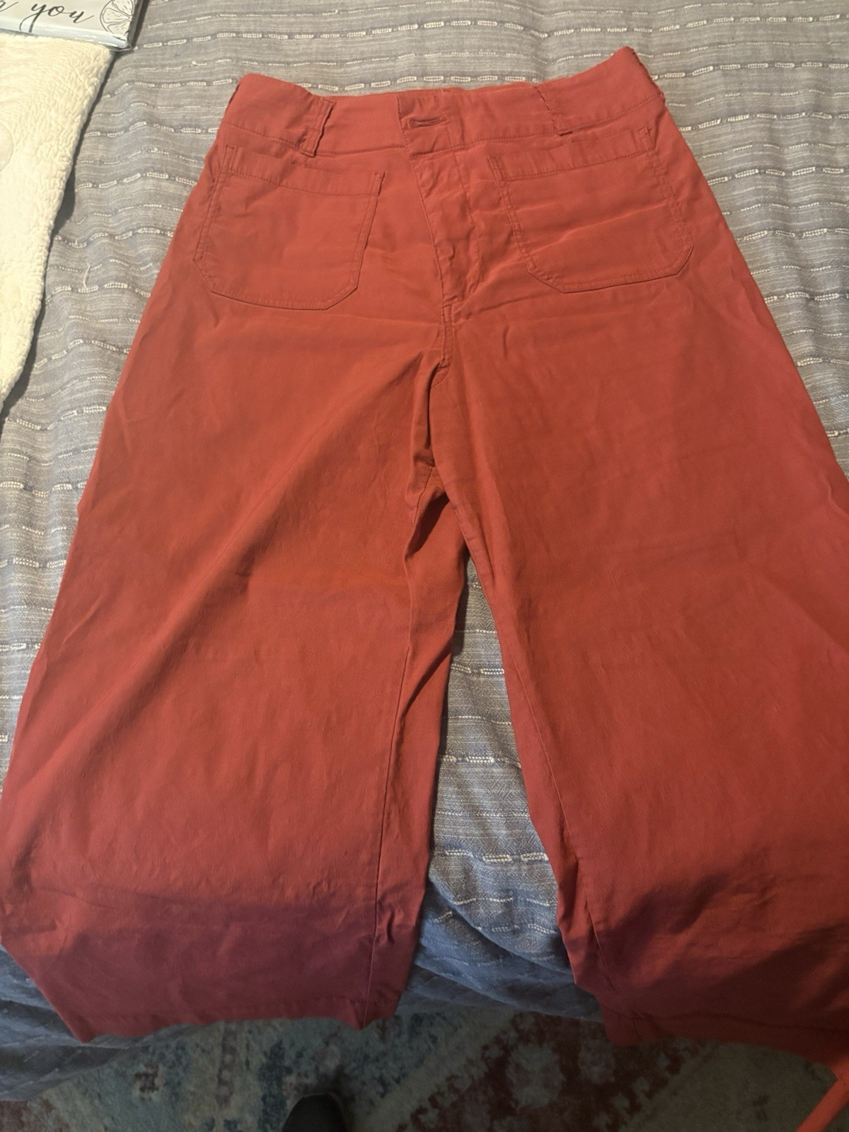 Maeve Women’s dark red High Rise Cropped Wide-Leg Pants size 31 Anthropologie Maeve Women’s dark red High Rise Cropped Wide-Leg Pants size 31 Anthropologie