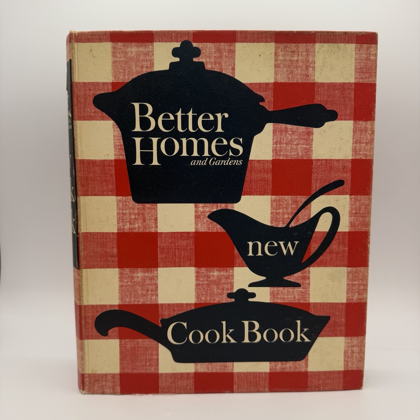 Vintage 1965 Better Homes and Gardens New Cook Book 5-Ring Binder Recipes