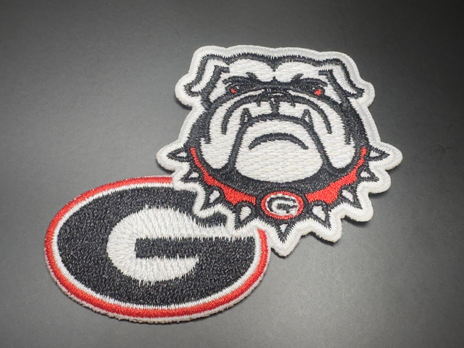 Georgia State Bulldogs Embroidered Iron On Patch Georgia State Bulldogs Embroidered Iron On Patch