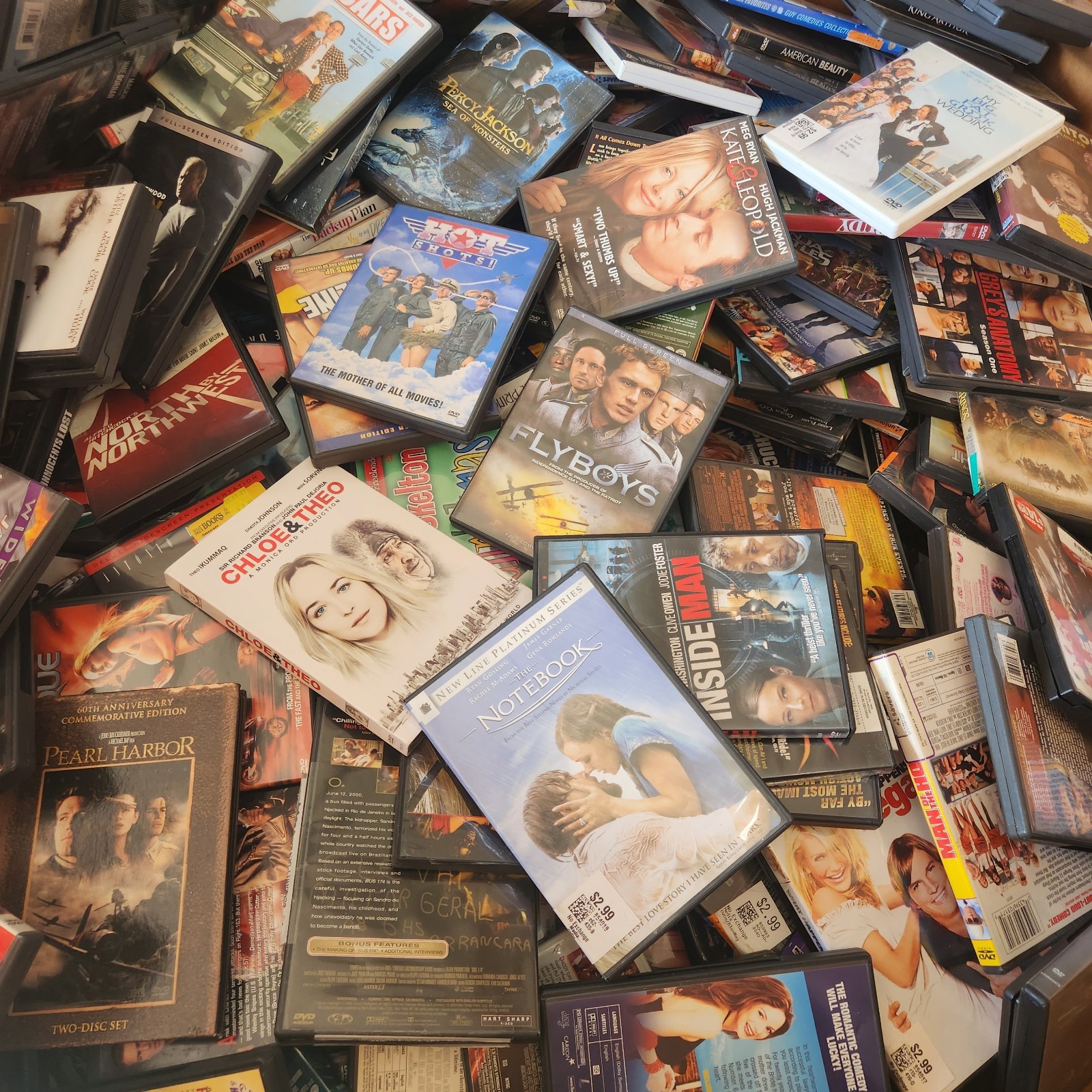 145 Wholesale Lot DVD Movies Assorted Bulk  Video DVDs CHEAP Media