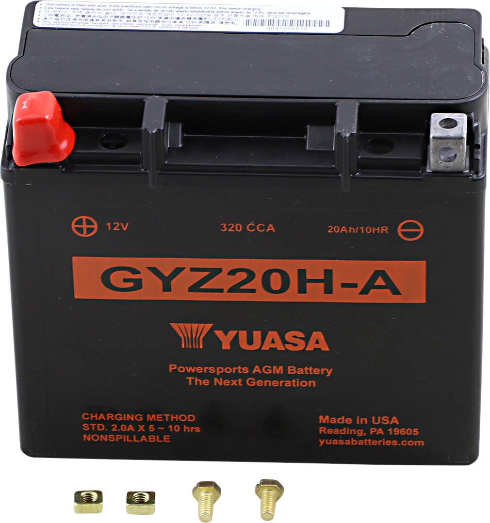 Yuasa GYZ20H-A GYZ Battery 12V Honda Talon Arctic Yuasa GYZ20H-A GYZ Battery 12V Honda Talon Arctic