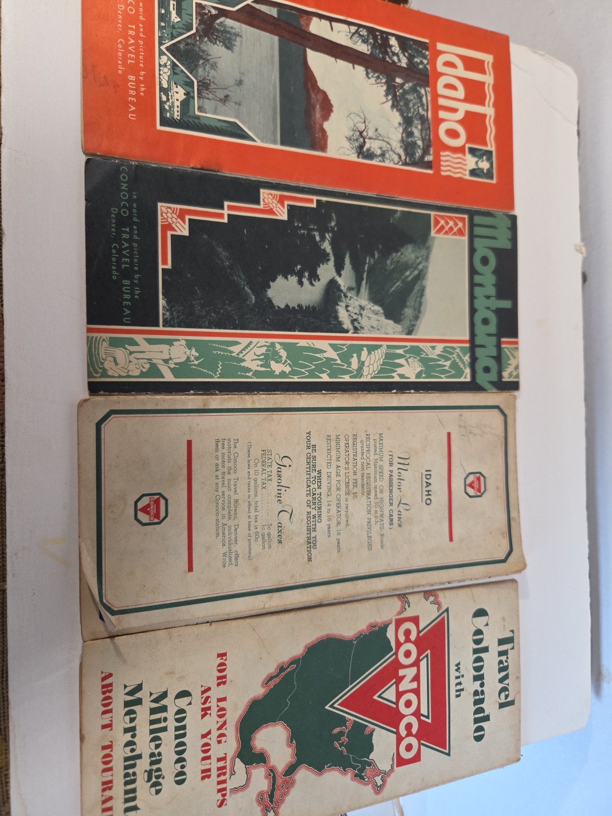 4 Conoco Travel Maps & Buereas Montana, 2 Idaho, Colorado. Official Highway Maps 4 Conoco Travel Maps & Buereas Montana, 2 Idaho, Colorado. Official Highway Maps