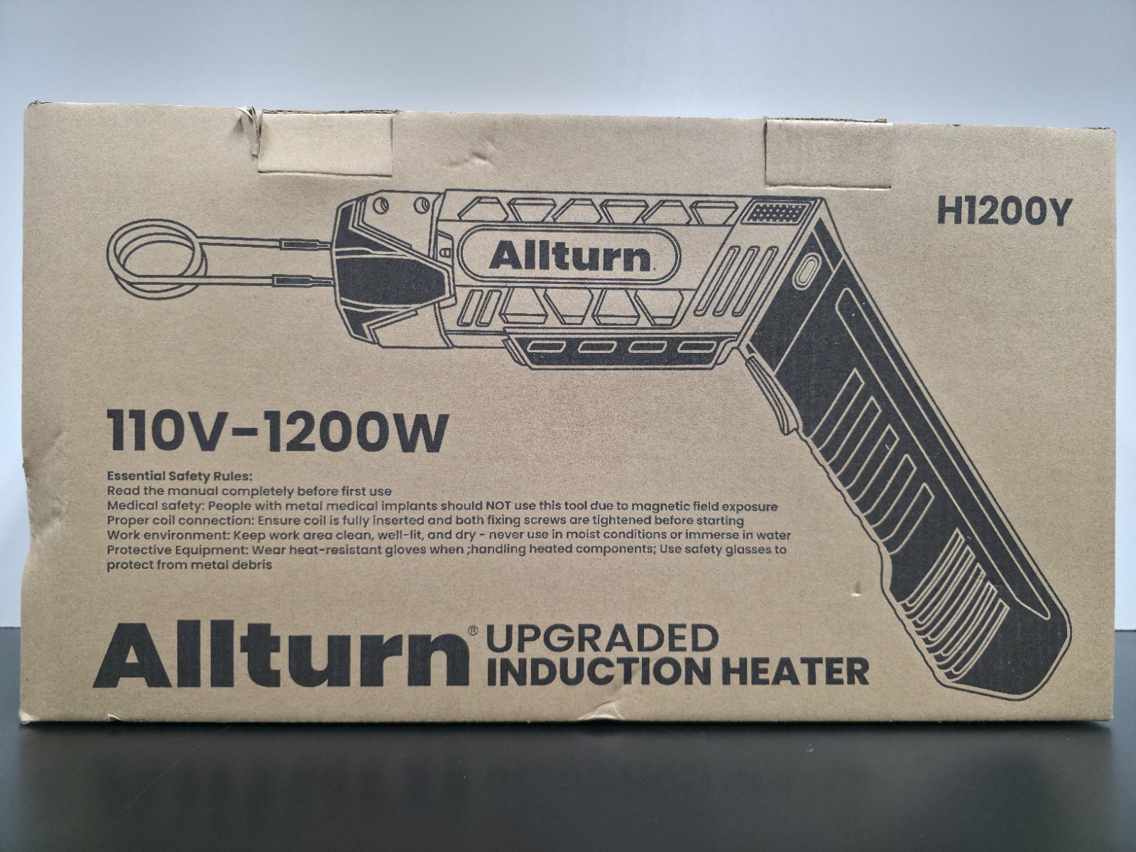 Allturn Upgraded Induction Heater Model: H1200Y w/Case NEW/OPEN BOX