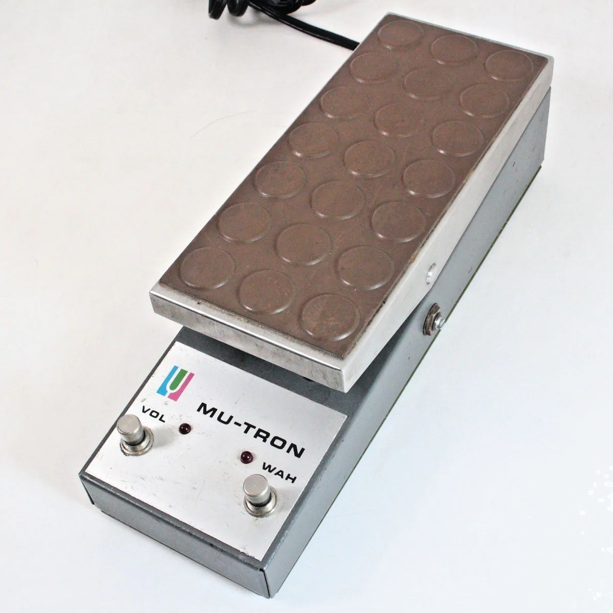 Vintage 1970s MU-TRON C-200 Volume & Wah Pedal SN 1182 Rare B+ Good