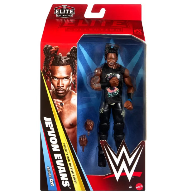 WWE Elite #126 JeVon Evans Action Figure Je'Von Evans Freeshipping