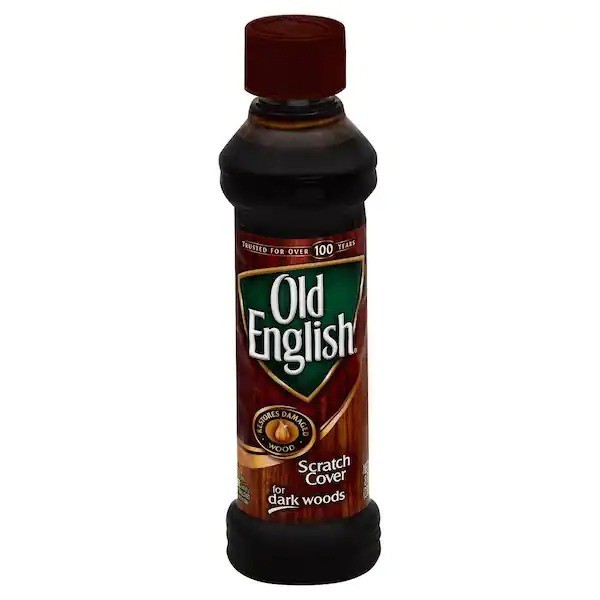 Old English 75144 Scratch Cover For Dark Woods, 8oz Bottle, Wood Polish