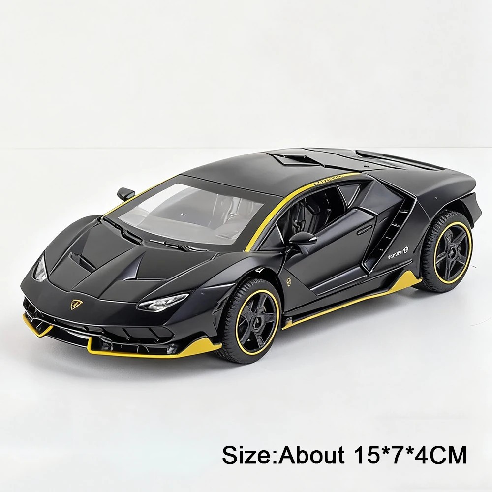 1:32 Diecast Vehicle for Lamborghini Countach LP500S Model Car Toy Kids Gifts