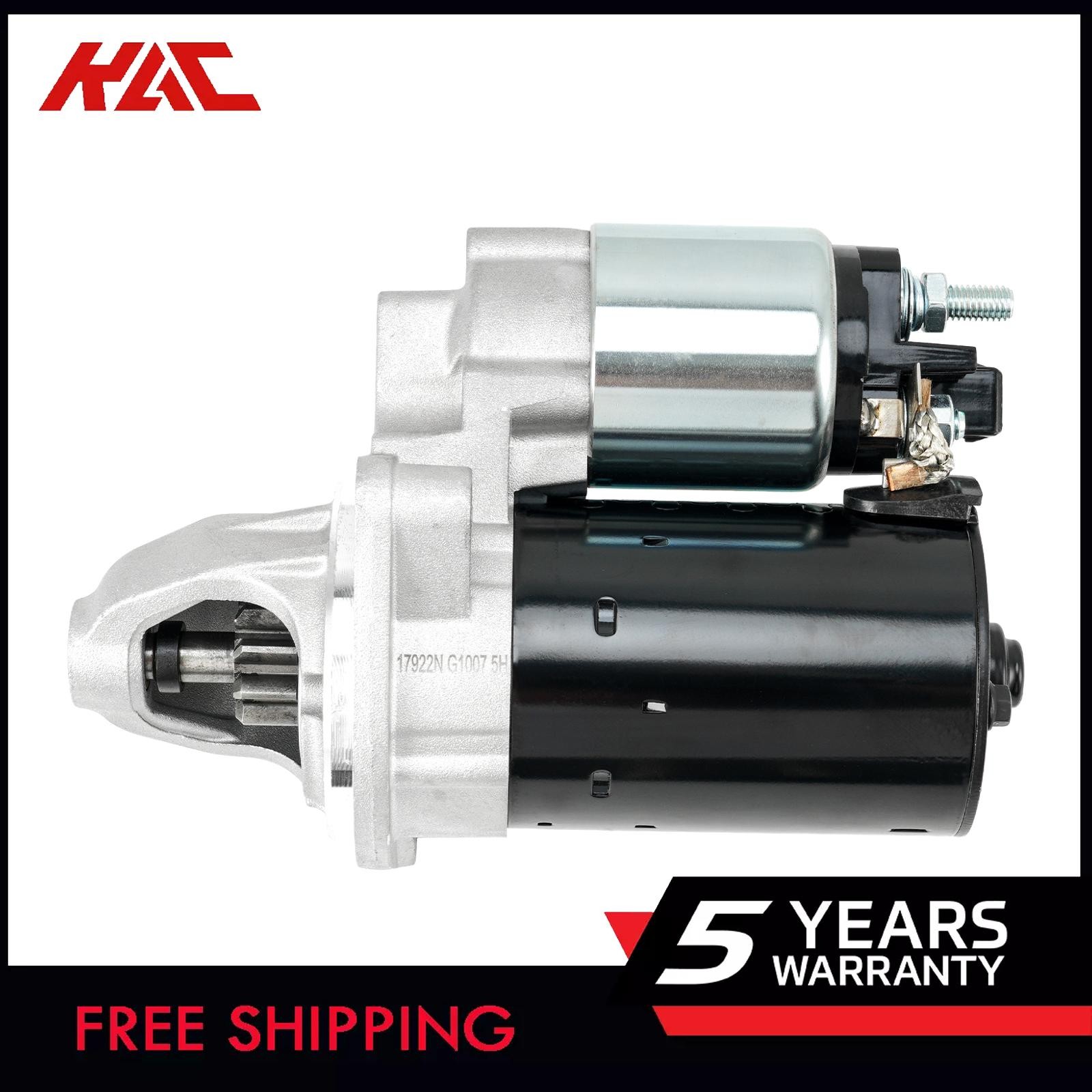 12V Starter for 2007-2011 BMW X3 2007-2010 BMW 328i 2011 BMW 328i 3.0L 17922N
