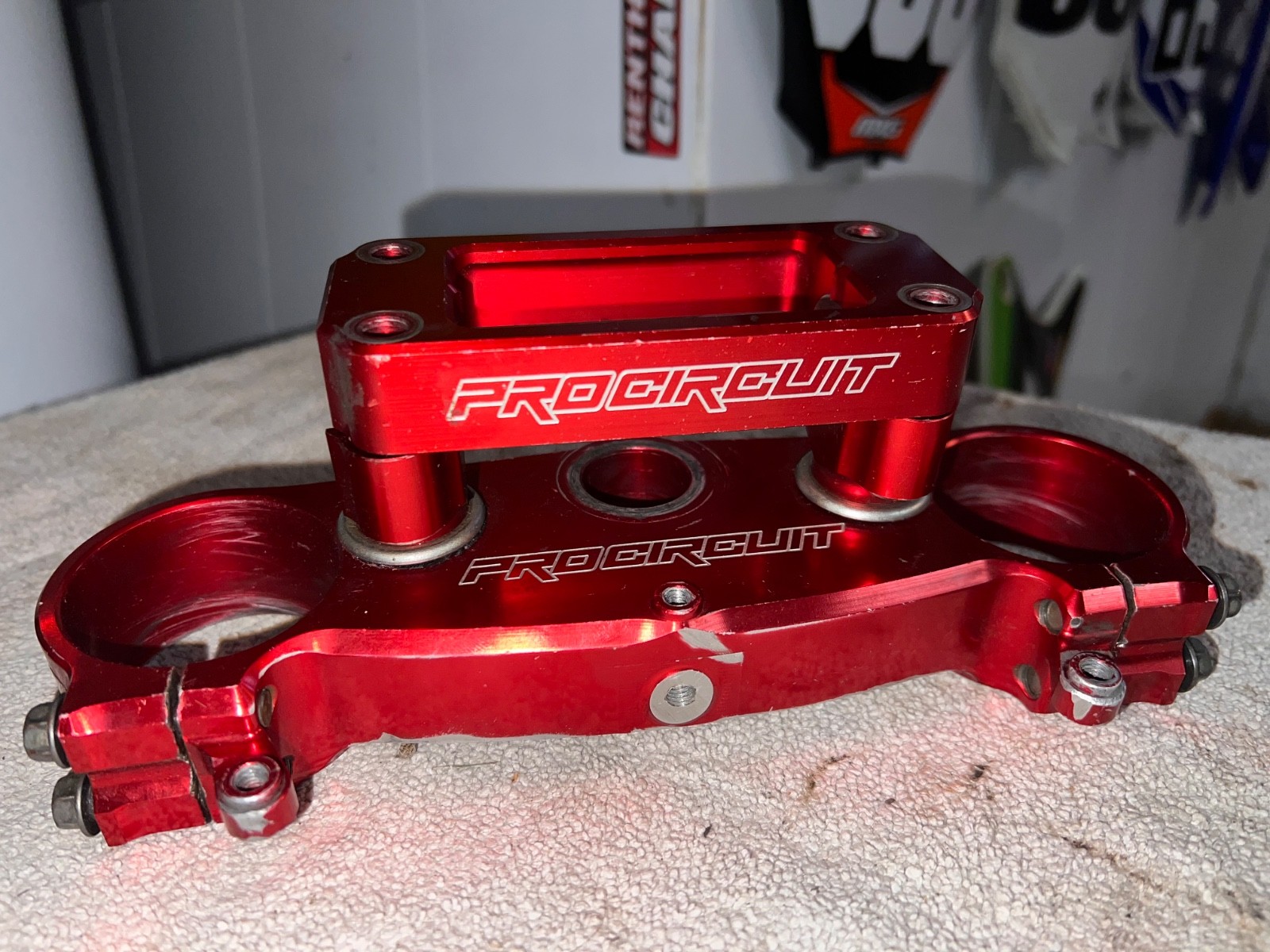 CR 250 Pro Circuit Top Triple Clamp CR 250 Pro Circuit Top Triple Clamp