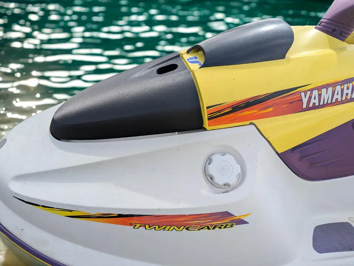 Yamaha WaveBlaster 2 WB2 760 Hood 1996 1997 3D Printed Black Replacement Jet Ski Yamaha WaveBlaster 2 WB2 760 Hood 1996 1997 3D Printed Black Replacement Jet Ski
