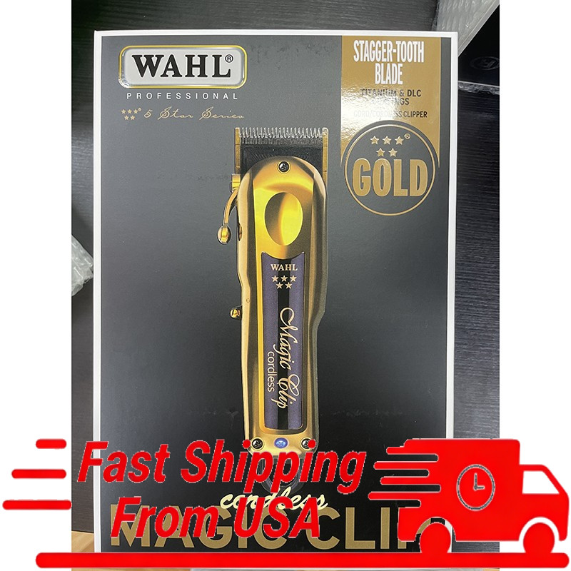 8148-700  Professional 5 Star Gold Cordless Magic Clip Hair Clipper
