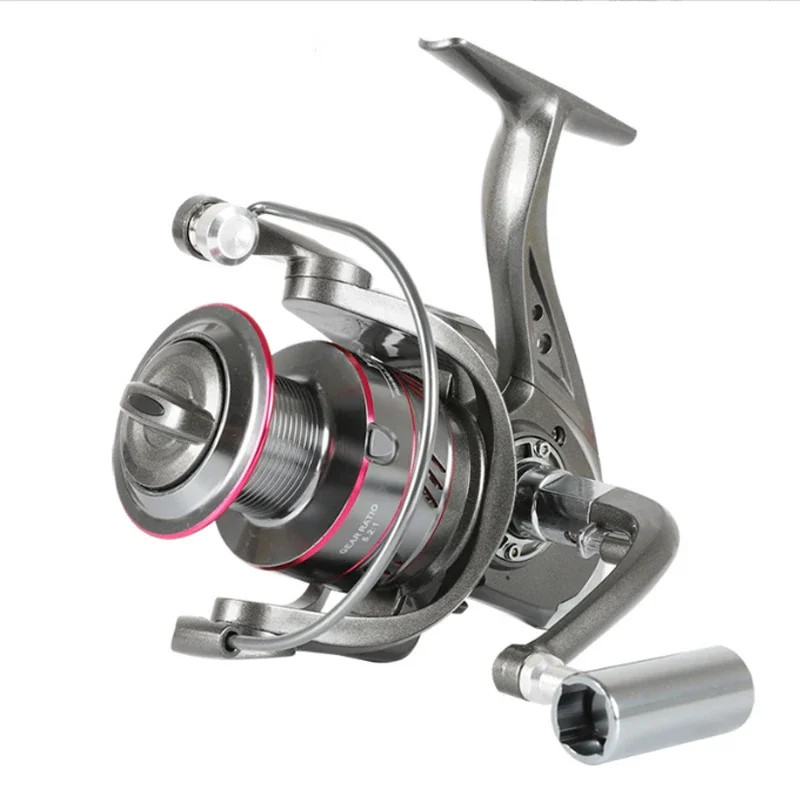 Spinning Fishing Reel 2000-7000 Series Metal Fishing Reel 5.2:1 Max Drag 26LB US