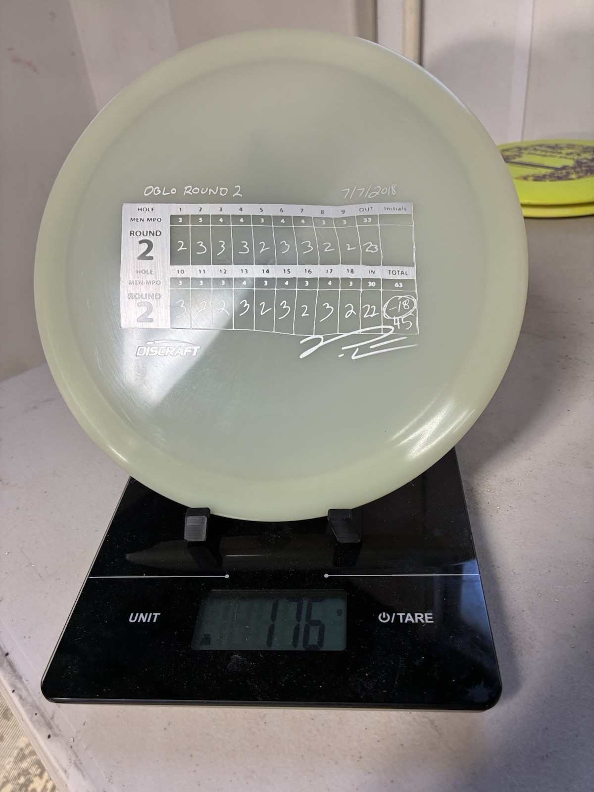 Discraft Paul Mcbeth DGLO Z Anax 176G New, Never Thrown 10/10 Discraft Paul Mcbeth DGLO Z Anax 176G New, Never Thrown 10/10