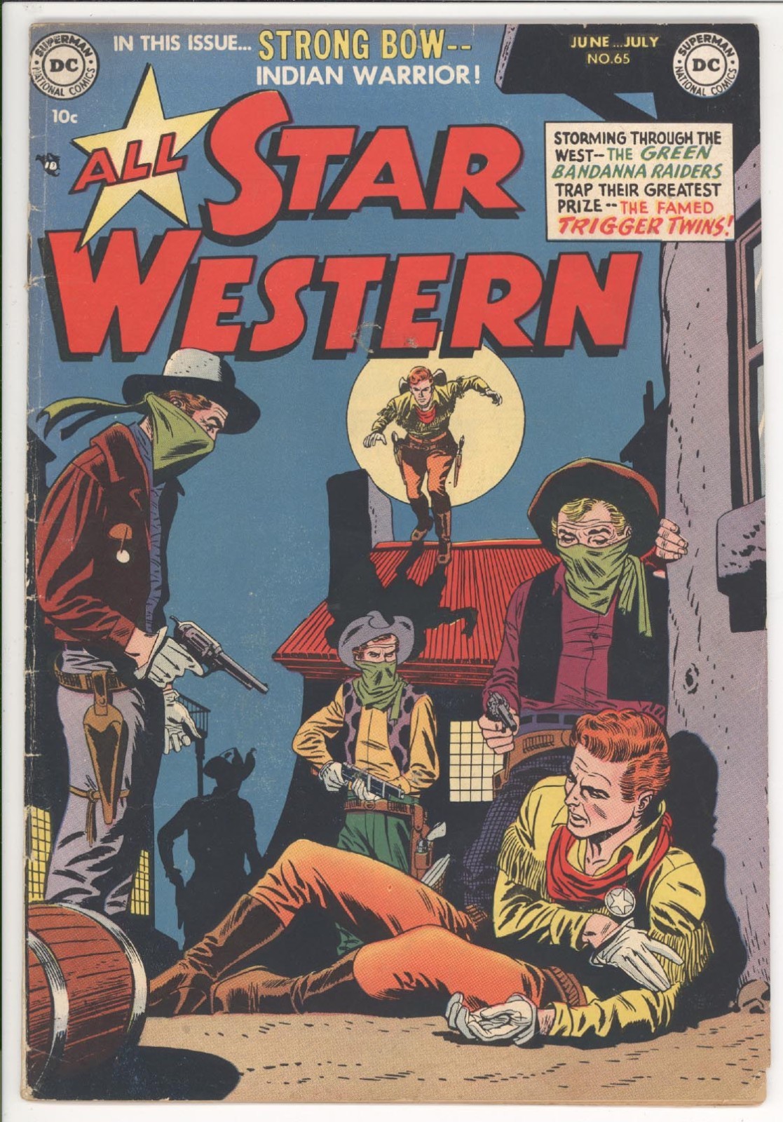 ALL STAR WESTERN  65  VG-/3.5  -  Scarce DC from 1952
