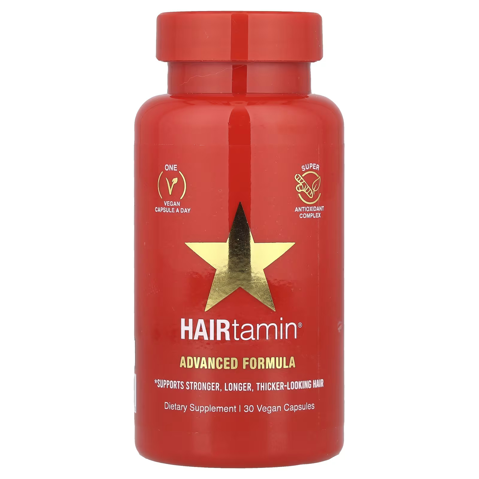 2 X HAIRtamin, Advanced Formula, 30 Vegan Capsules