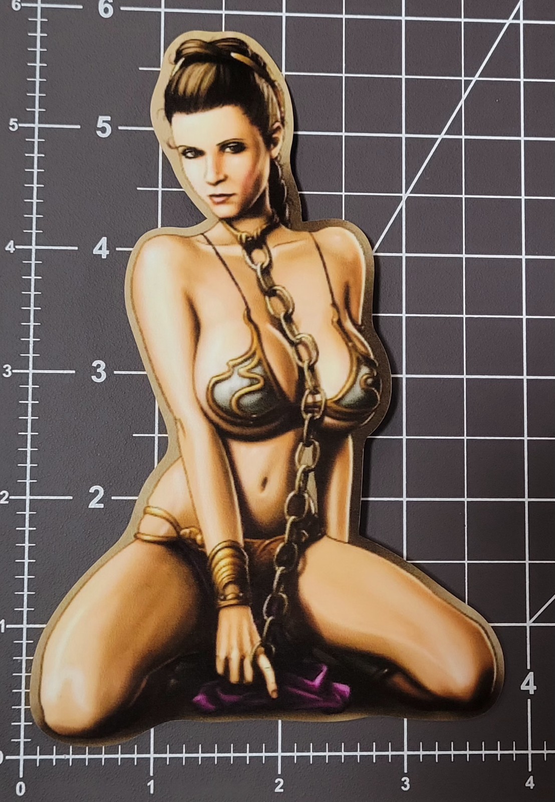 Star Wars Princess Leia V1 Sticker 6\