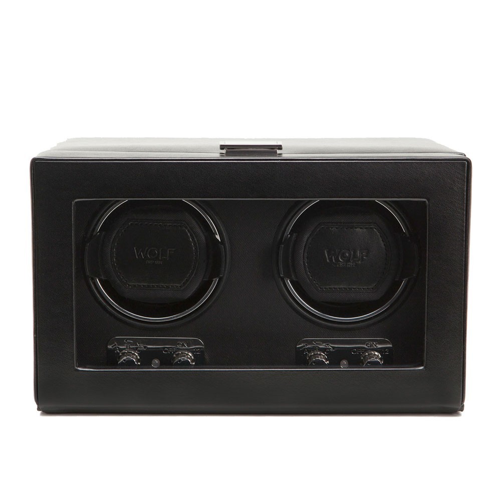 Wolf 'Heritage' Double Watch Winder | 270102  black