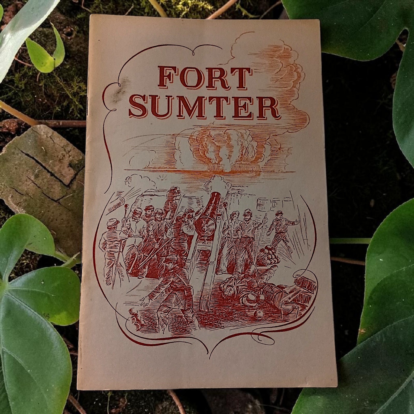 1962 Fort Sumter National Park Service Historical Handbook No 12 Booklet Vtg