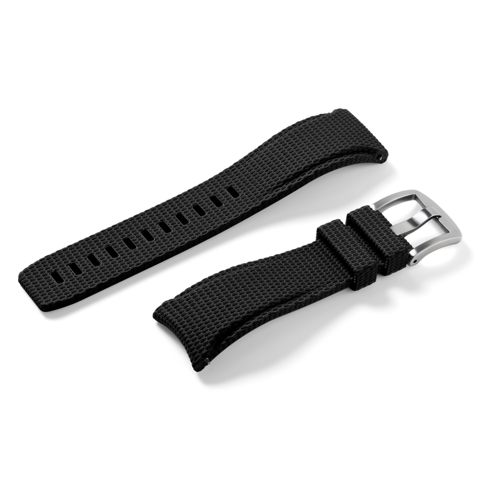 New 18mm~24mm Curved End FKM Rubber Watch Band Universal Quick Release Strap New 18mm~24mm Curved End FKM Rubber Watch Band Universal Quick Release Strap
