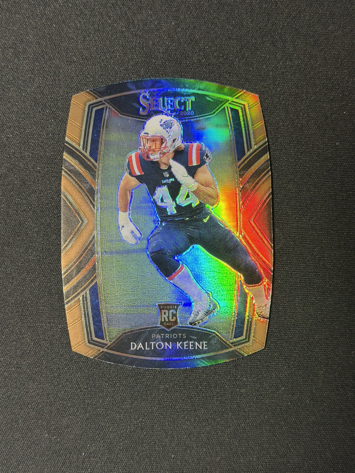 2020 Panini Select Club Prizm Die-Cut Dalton Keene Rookie RC /355 2020 Panini Select Club Prizm Die-Cut Dalton Keene Rookie RC /355
