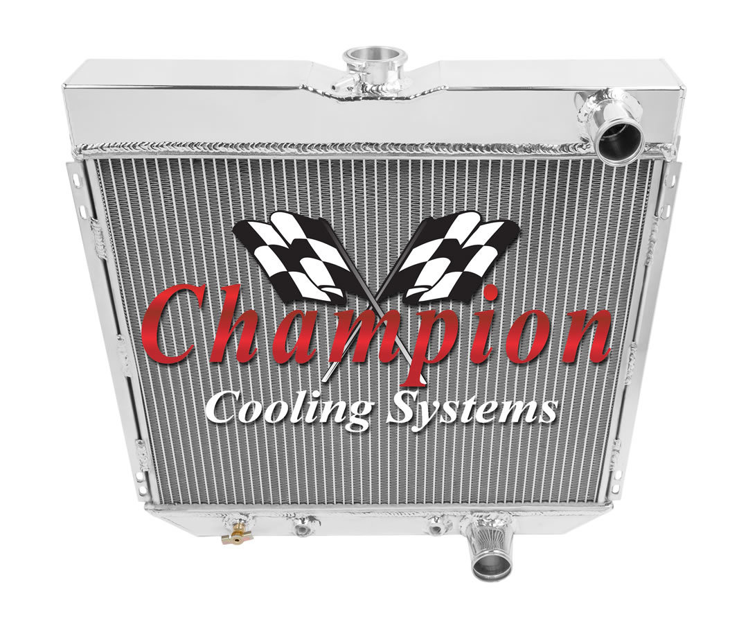 Atom Champion 4 Row Radiator Lowerhose Passenger 20\