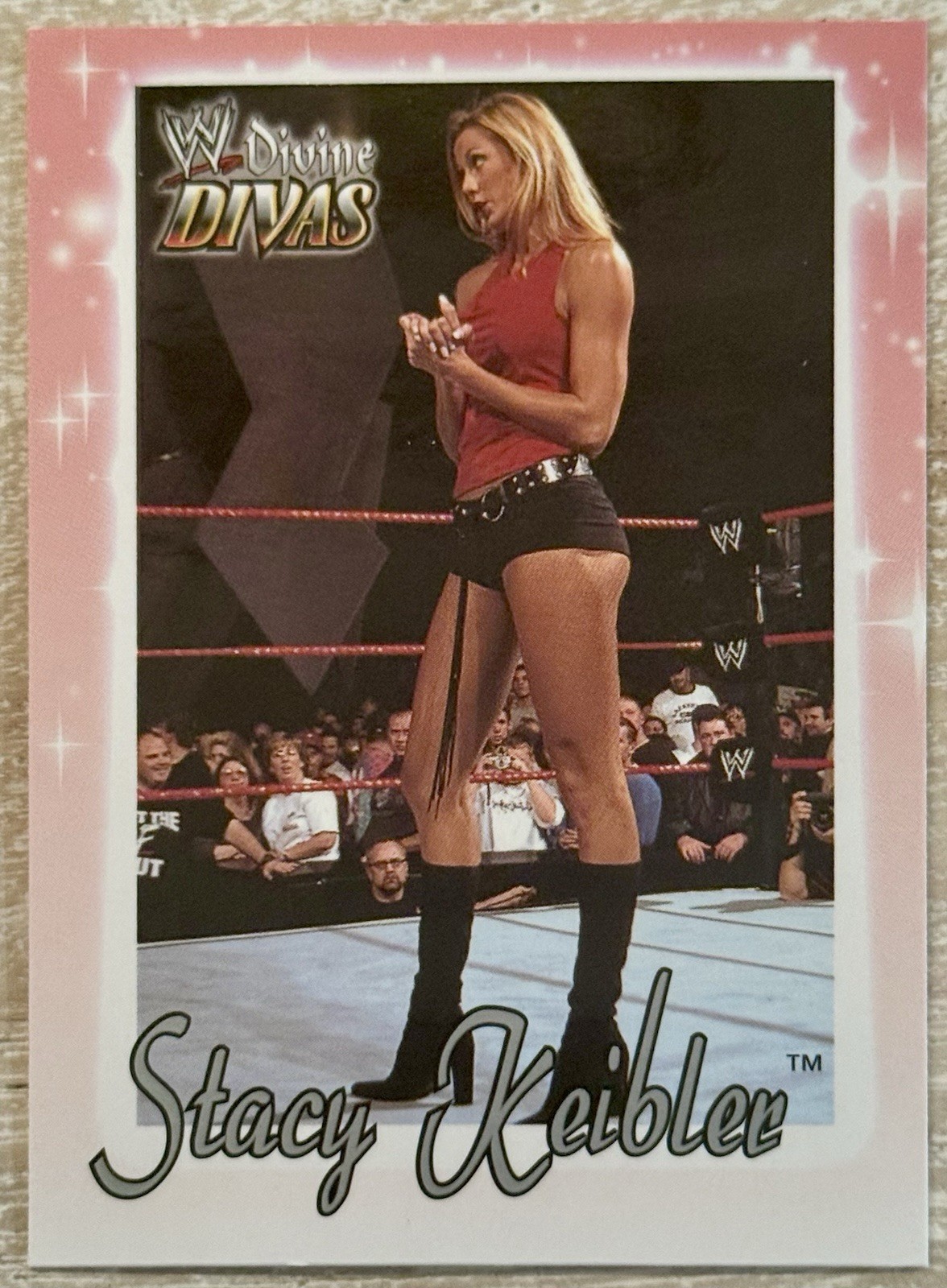 STACY KEIBLER 2003 FLEER DIVINE DIVAS #57 WWE WRESTLING