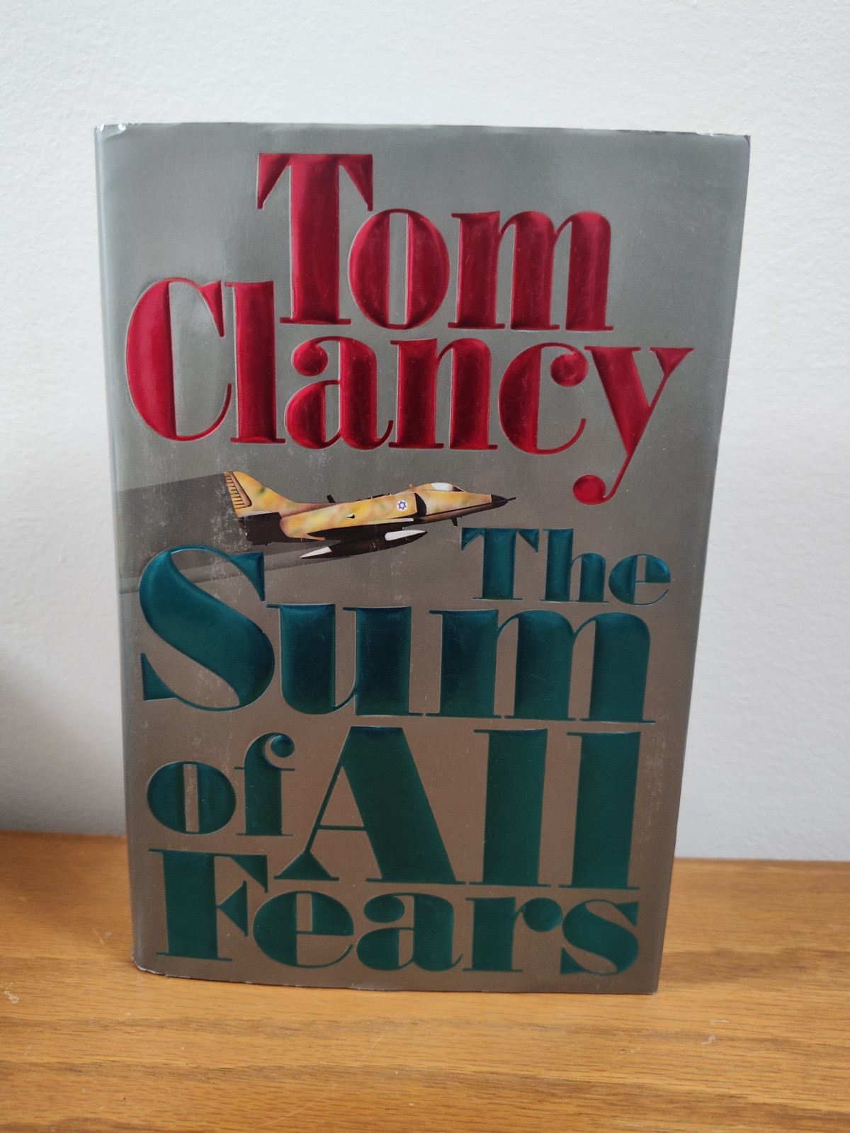 TOM CLANCY Signed THE SUM OF ALL FEARS Hardcover Autographed 1st Ed. 1st Print