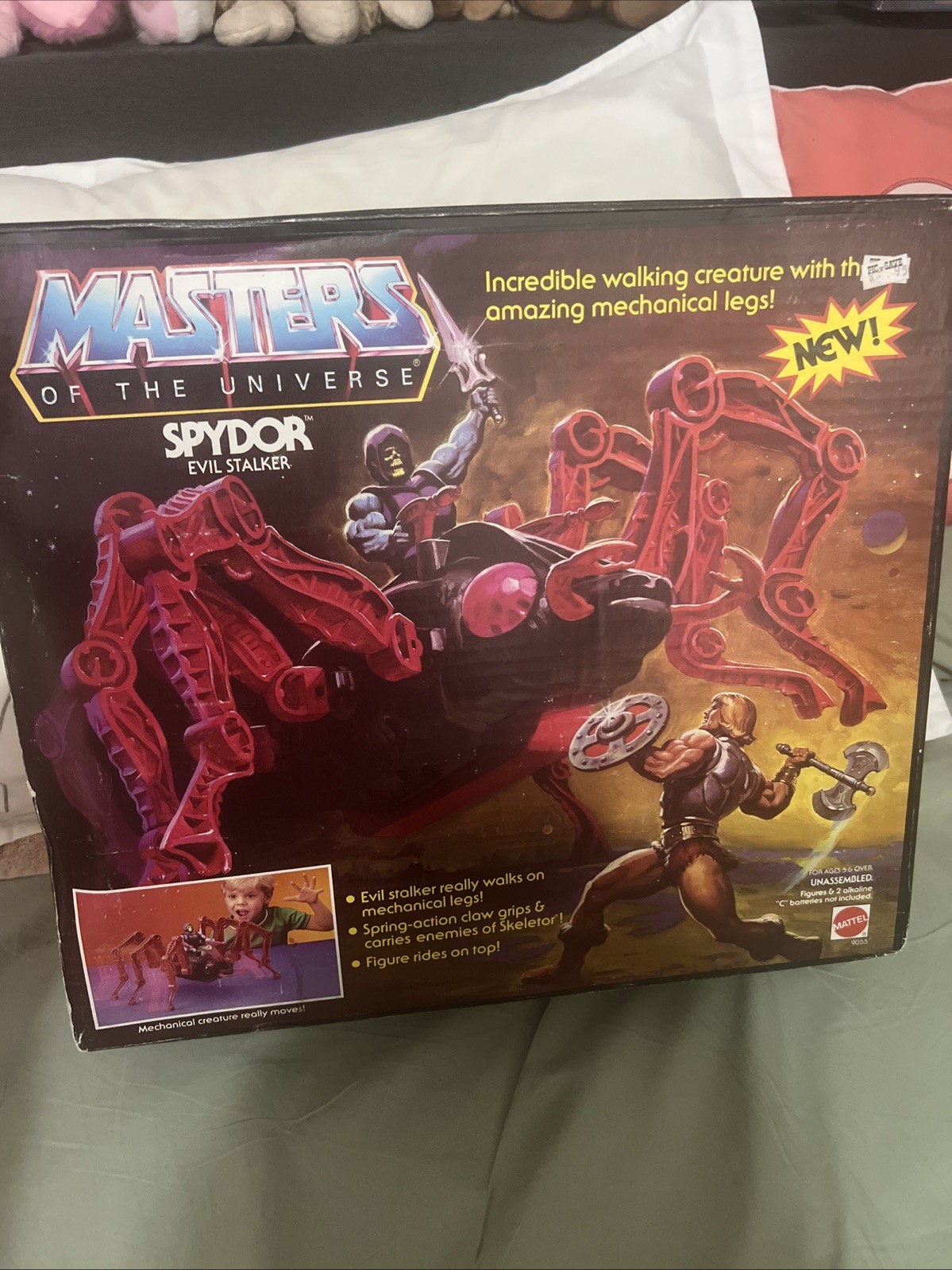Spydor He-Man Masters of the Universe MOTU 1985 Mattel Vehicle NEW SEALED