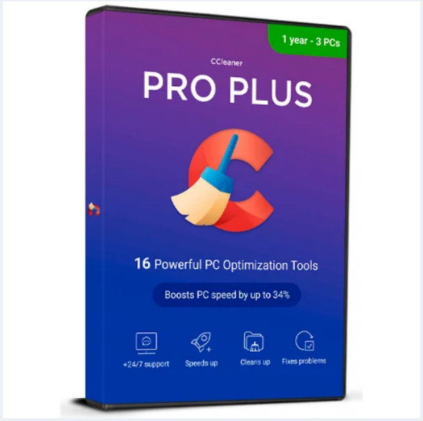 CCleaner Professional Plus V7 2026 Windows (PC) - 3 Devices 1 Year Key CCleaner Professional Plus V7 2026 Windows (PC) - 3 Devices 1 Year Key