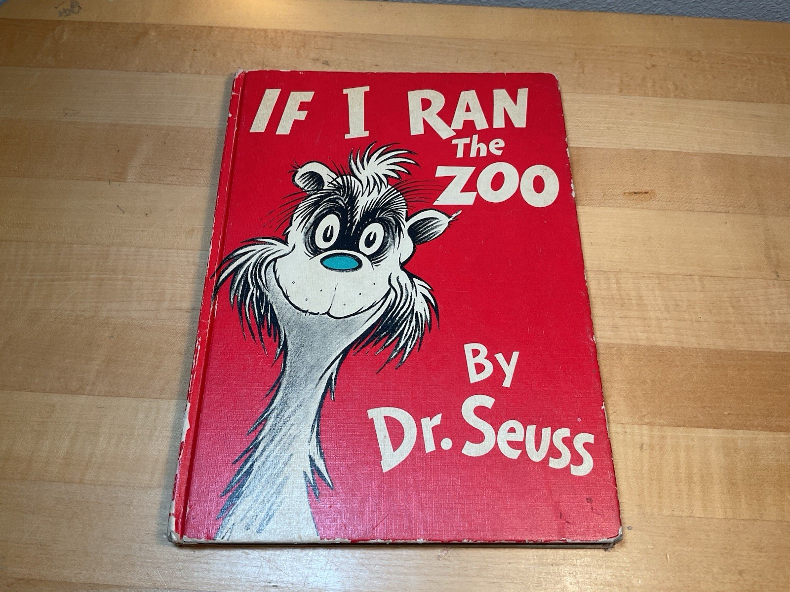 Vintage 1950 Dr. Seuss IF I RAN THE ZOO Random House FIRST EDITION PRINT HC Vintage 1950 Dr. Seuss IF I RAN THE ZOO Random House FIRST EDITION PRINT HC