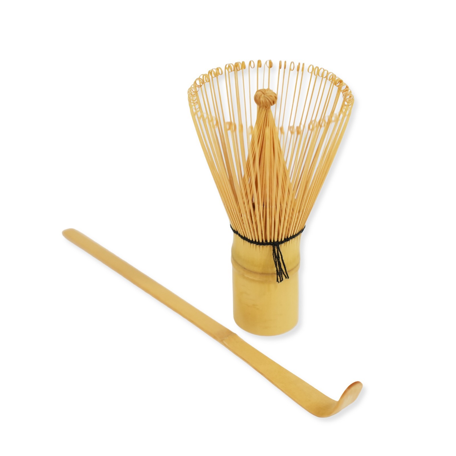 E-BOGU Japanese Matcha Whisk and Scoop Set Traditional Bamboo Chasen & Chashaku
