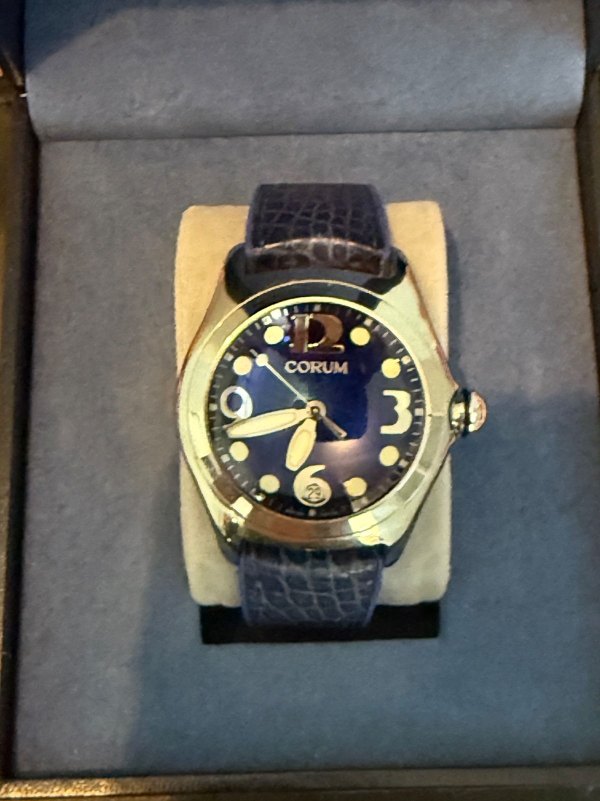 Corum Bubble 45mm /Blue Dial