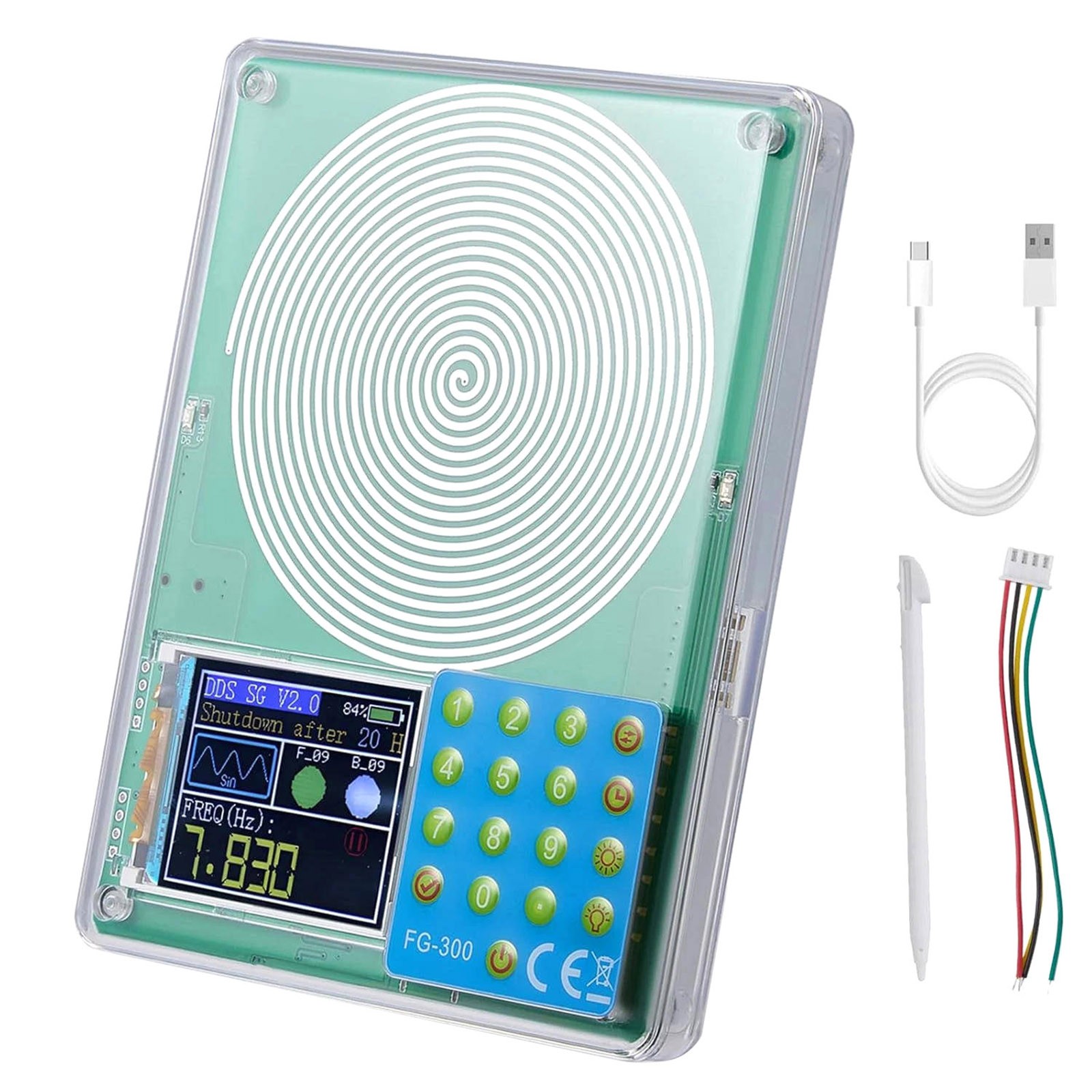 7.83Hz Schumann Resonance Frequency Generator with Digital Circuit Oscillator