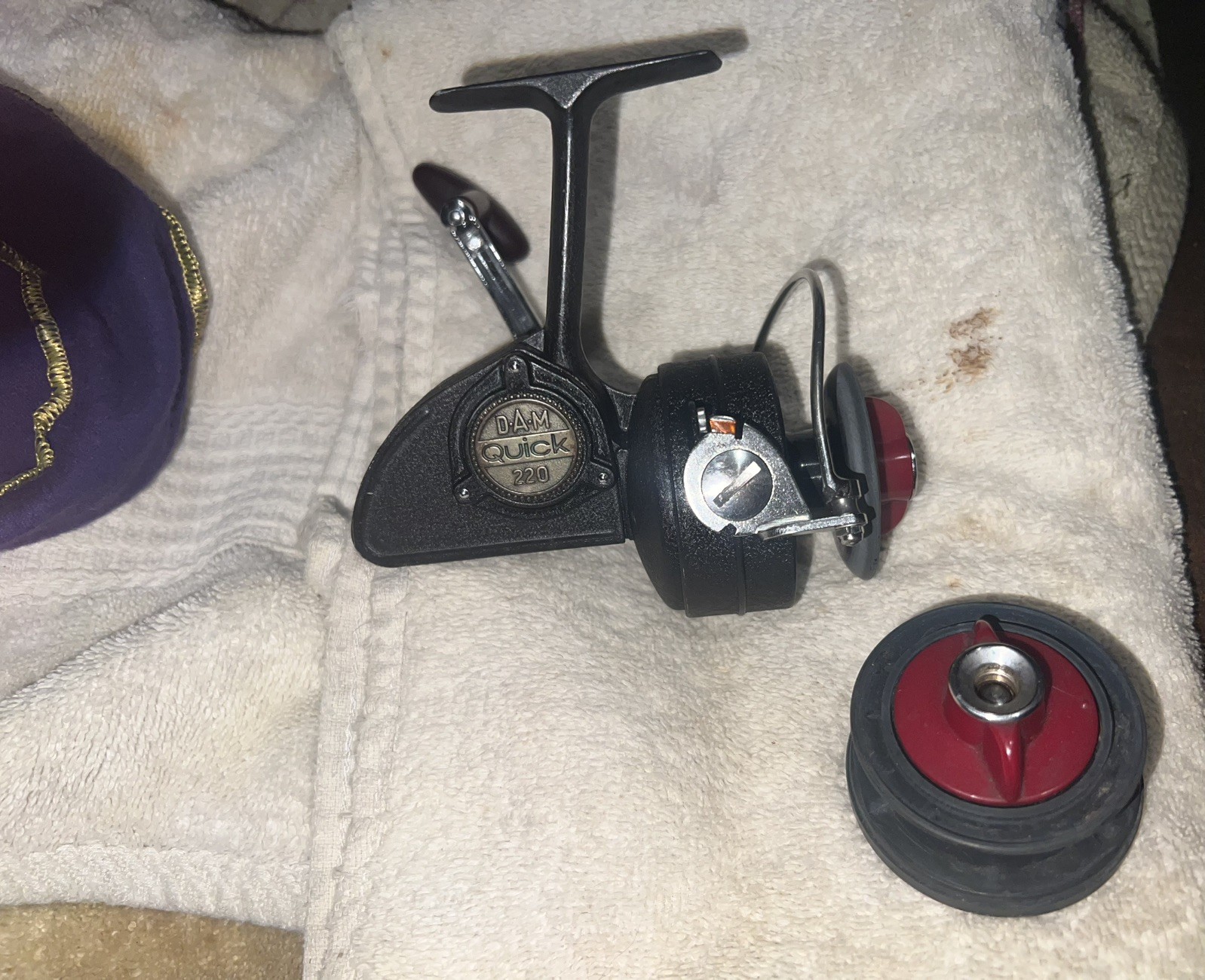 D.A.M Quick 220 Vintage Spinning Fishing Reel - West German - BRAND NEW