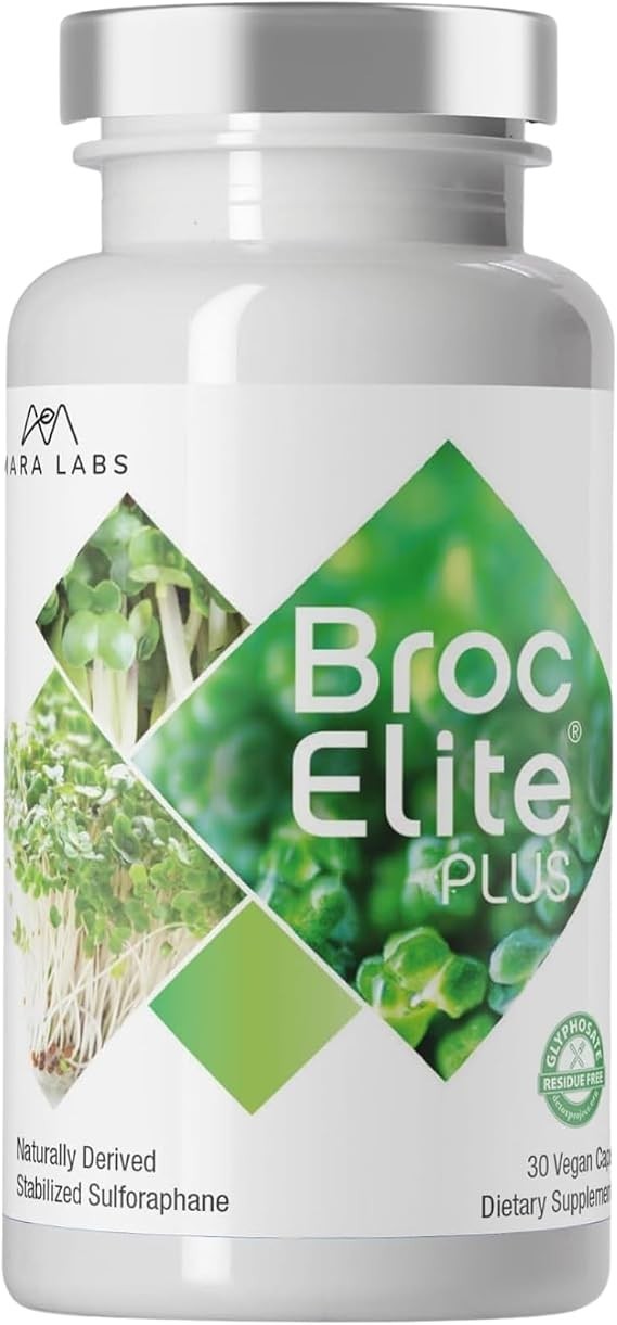 Mara Labs BrocElite Plus Stabilized Broccoli Sulforaphane 30 Capsules