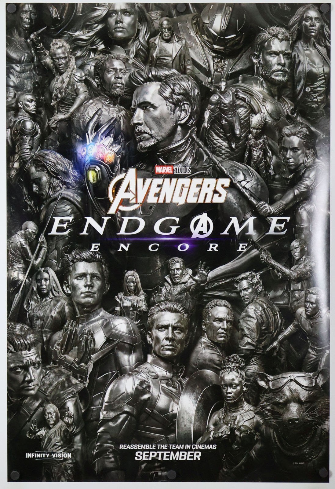 Avengers Endgame Encore - original DS movie poster D/S 27x40 - 2026 INTL