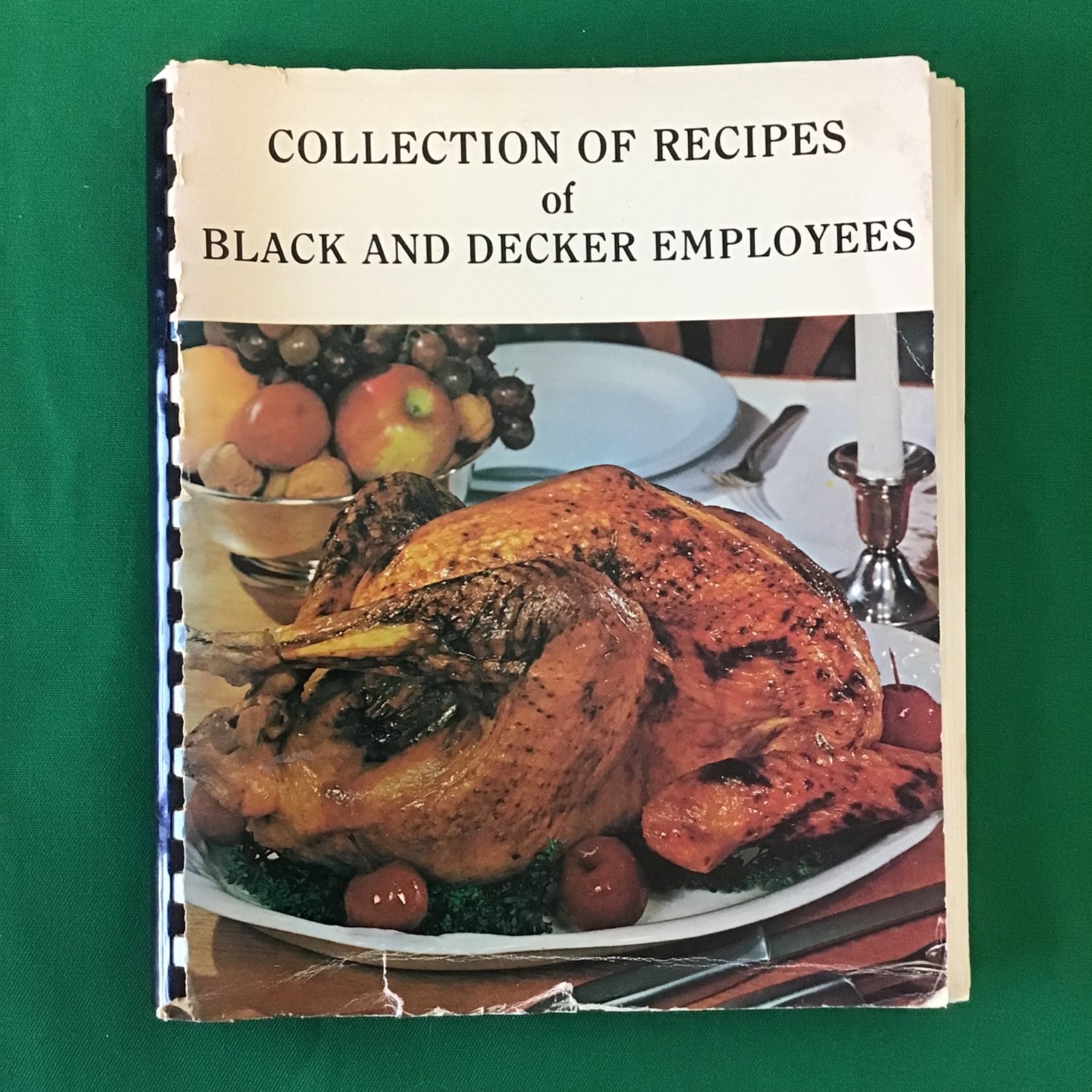 Asheboro North Carolina Black & Decker Co Employees Vtg 1985 Cookbook SEE INDEX