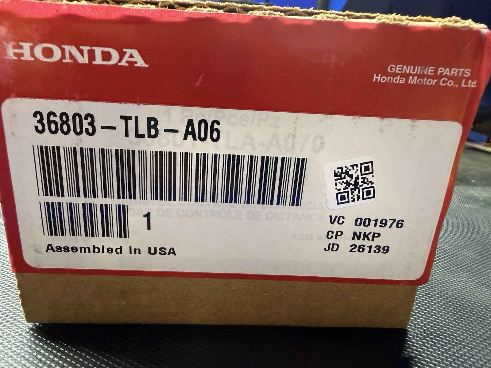 2017-2019 Honda CR-V OEM Millimeter Wave Radar 36803-TLB-A06 36801-TLA-A07 NEW