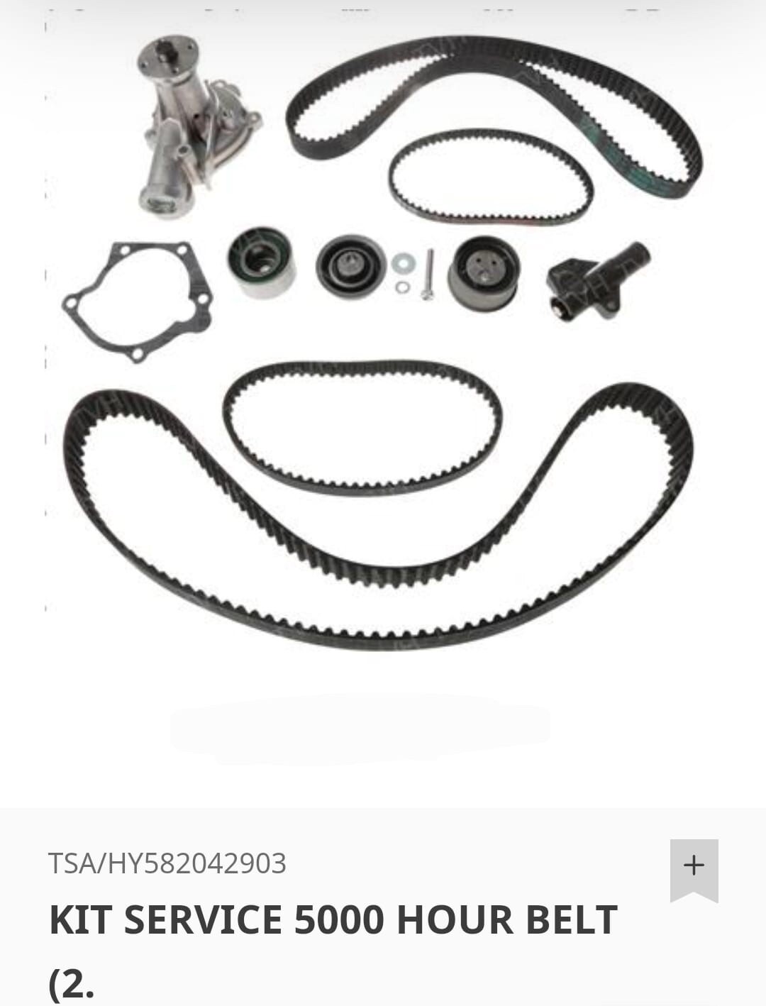 PSI 2.4L 5000 HOUR SERVICE KIT FOR HYSTER & YALE FORKLIFT 582042903 (NEW) PSI 2.4L 5000 HOUR SERVICE KIT FOR HYSTER & YALE FORKLIFT 582042903 (NEW)