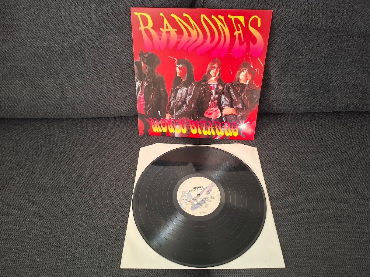Rare LP RAMONES Mondo Bizarro vinile prima stampa 1992 original first press NM