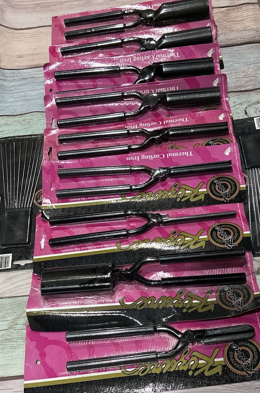 Vintage 1993 Kizure Marcel Stove Iron Set, Hair Iron . 11pc New/unopened Vintage 1993 Kizure Marcel Stove Iron Set, Hair Iron . 11pc New/unopened