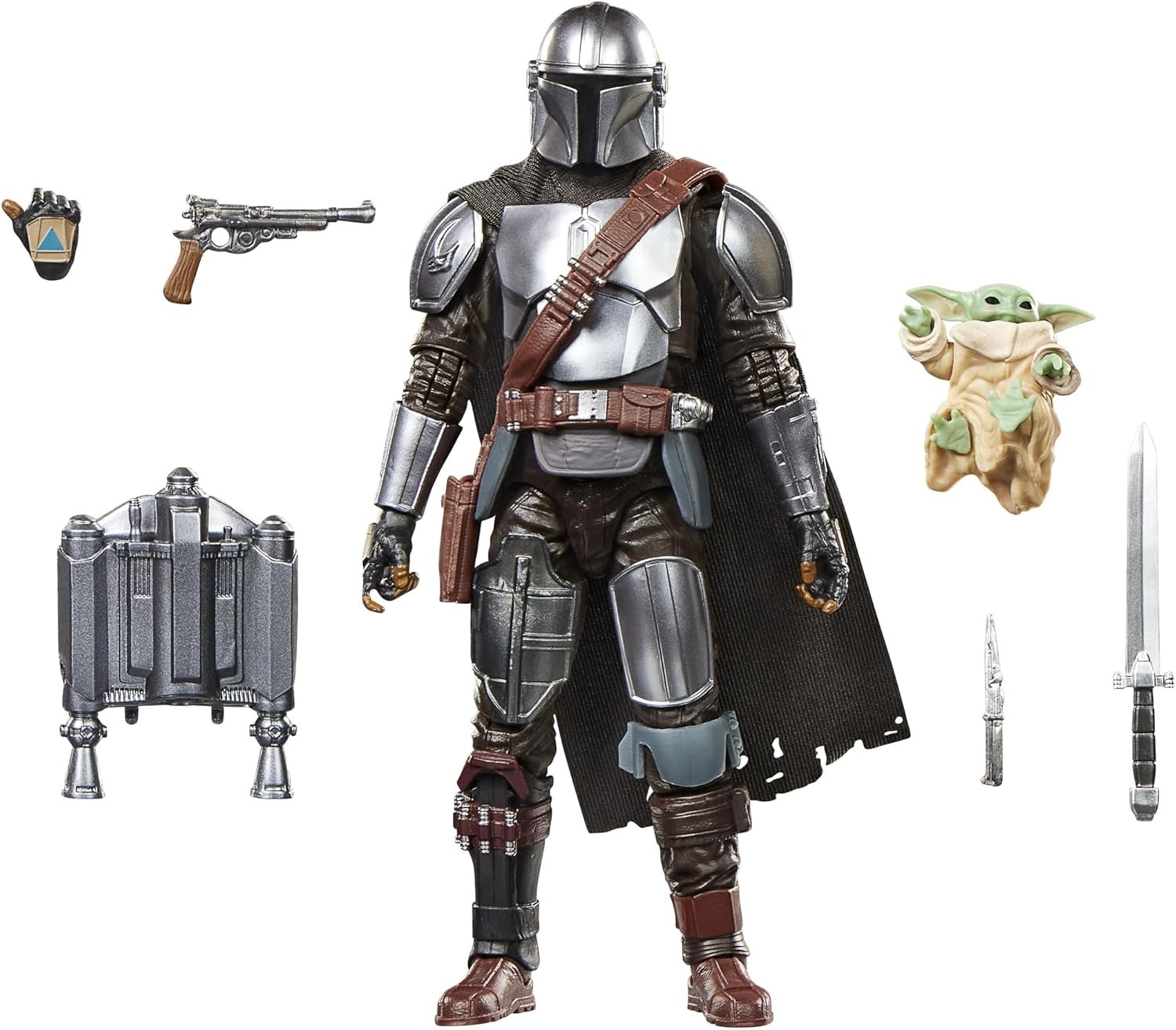 STAR WARS Black Series Mandalorian & Grogu First Edition Deluxe 6