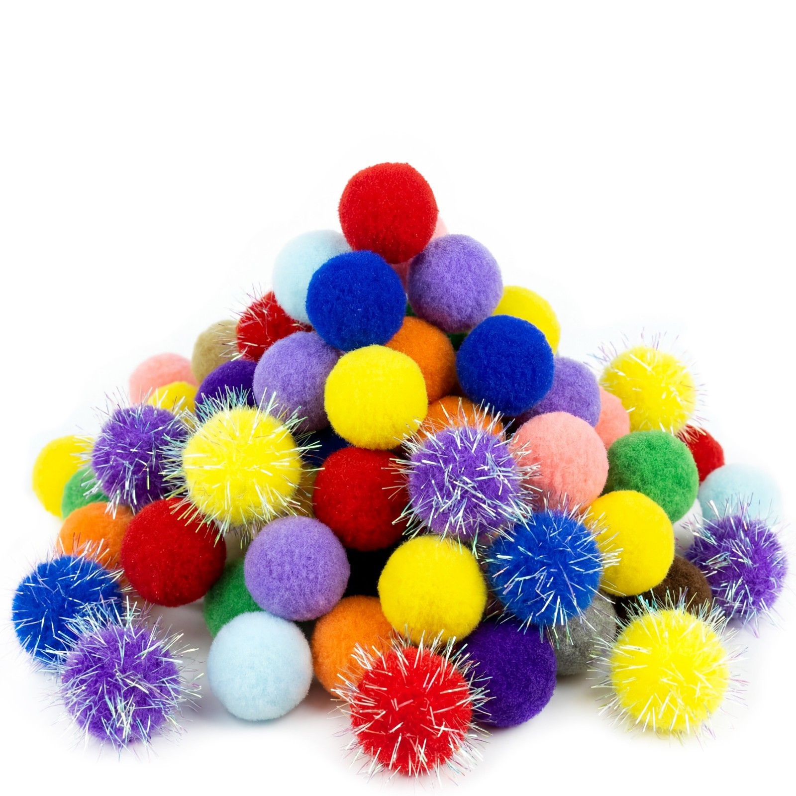 50 Pcs Pom Poms, 1.2 inches Craft Pom Pom Balls Multicolor Soft and Fluffy Puff 50 Pcs Pom Poms, 1.2 inches Craft Pom Pom Balls Multicolor Soft and Fluffy Puff