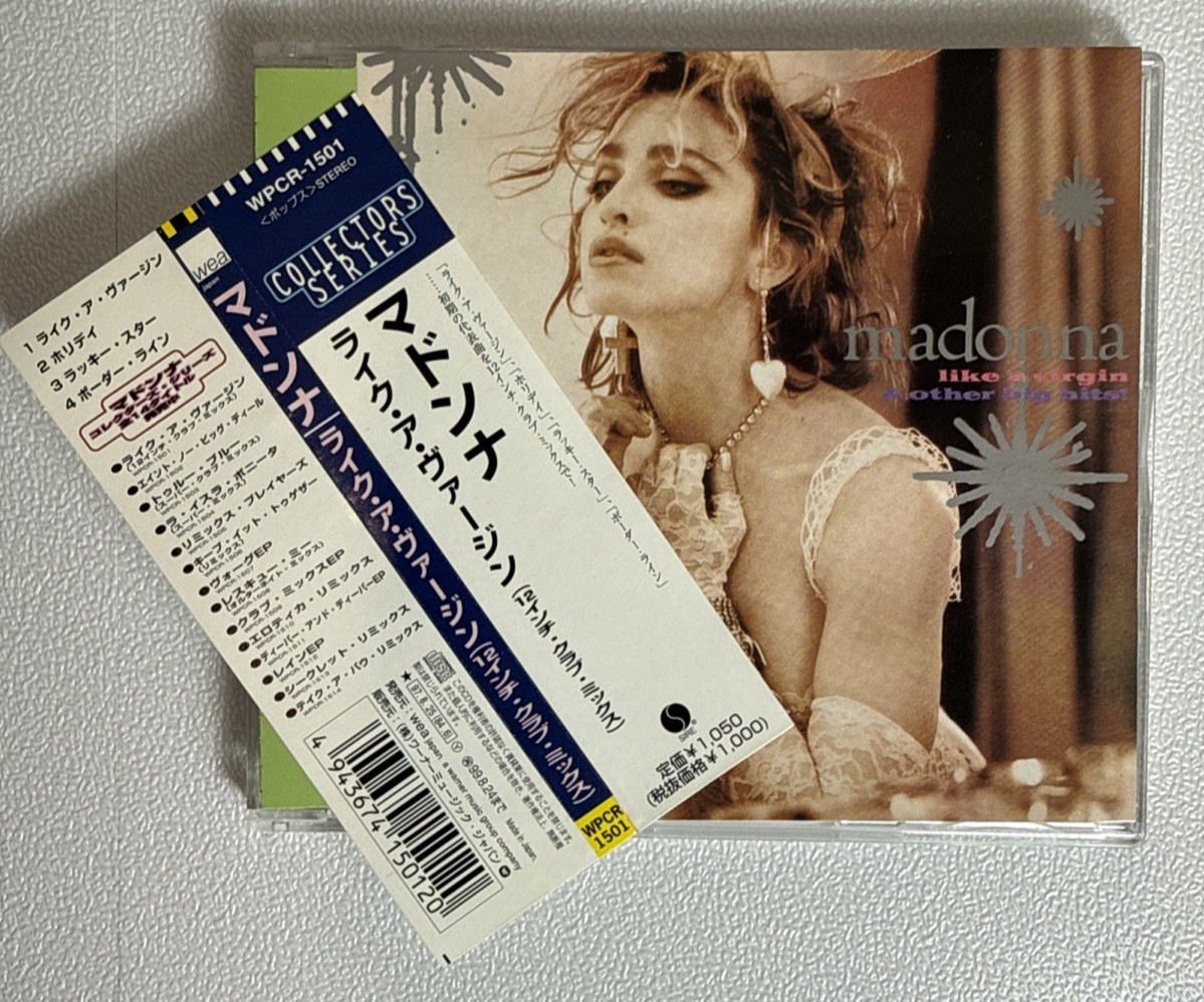 MADONNA Like A Virgin 1997 Japan CD Single WPCR-1501 Collectors Series NM OBI*
