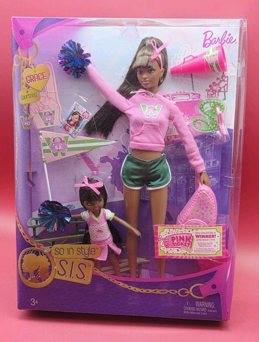 2009 Mattel Barbie So In Style S.I.S. Grace & Courtney Set #P6914 NRFB