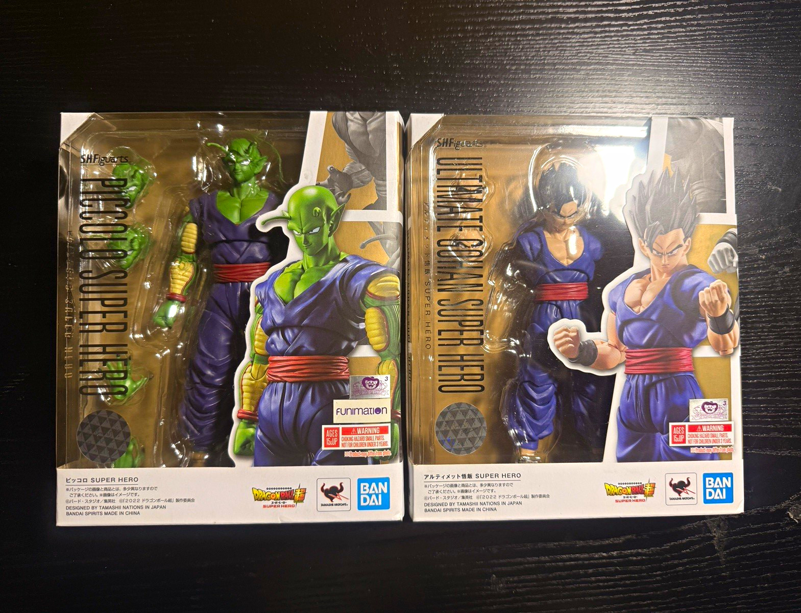Bandai S.H.Figuarts Dragon Ball Super: Super Hero Piccolo & Gohan (Read desc.) Bandai S.H.Figuarts Dragon Ball Super: Super Hero Piccolo & Gohan (Read desc.)