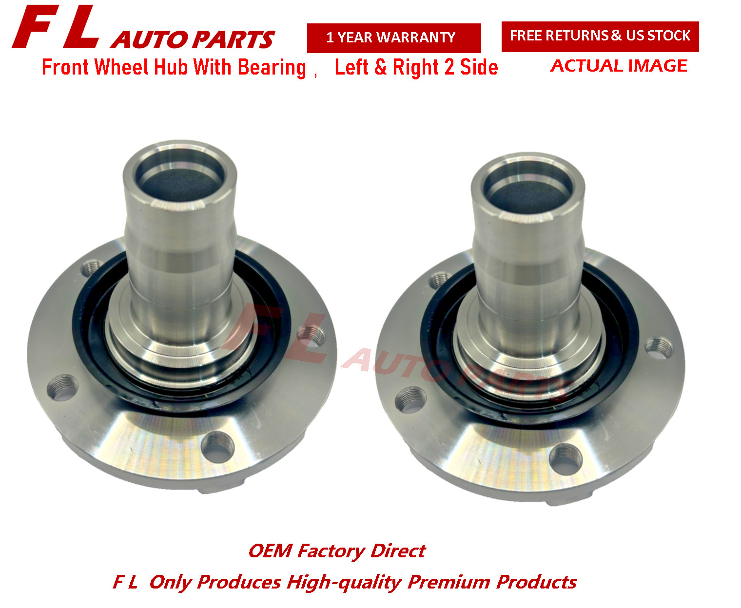 X2 Front Wheel Hub For Mercedes Benz all G-Wagens W460 G63 G65 G500 G550 G55 AMG